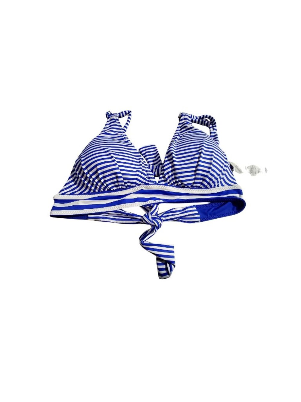 Tommy Bahama Womens Reversible Blue & White Stripe Triangle Bikini Top Size XS